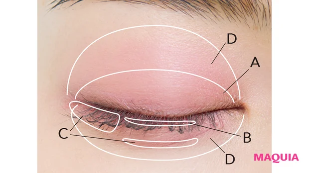 2026年春新作コスメ キャンメイク プランぷくコーデアイズ 06 二重におすすめの塗り方