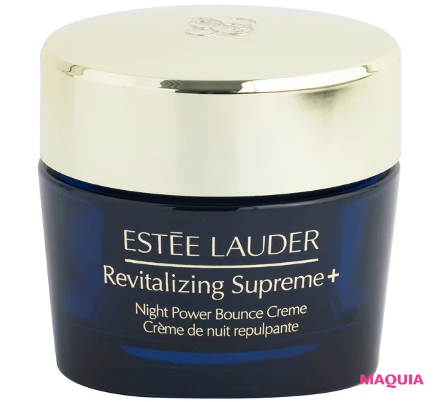 美容家 小林ひろ美さんがゆらぎの季節におすすめするコスメ エスティ ローダー シュープリーム プラス ナイト バウンス クリーム