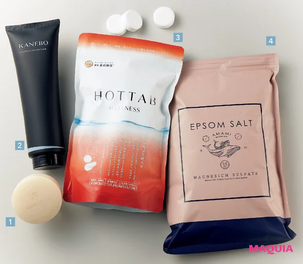 石井美保さんの50代に向けたボディケア バスタイム編