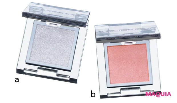 アイメイク 二重 長井かおり アディクション ザ シングル アイシャドウ スパークル 001SP パール 006P