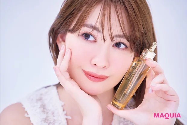 「オールシーズン、肌を委ねたい!」ゲランの美容液。小嶋陽菜さんの神コスメ【付録「こじはる愛用コスメハピバBOX」紹介】_2