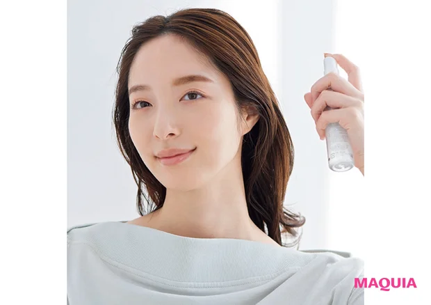 プロテクトタイプは、肌はもちろん髪や服にもスプレーOK