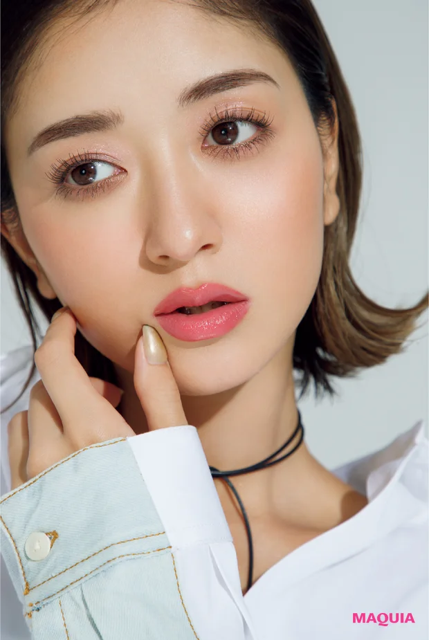 夏リップは“ちょっと派手”くらいが気分! 注目アーティスト・NAYAさんのイチ推しに、みちょぱが挑戦_5