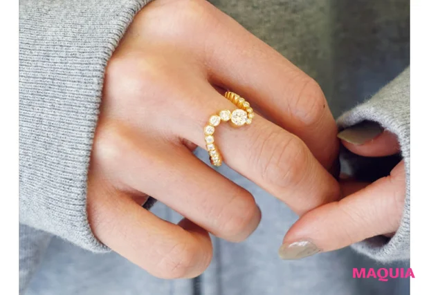 田中みな実の私服 ソフィ ビル ブラーエのリング