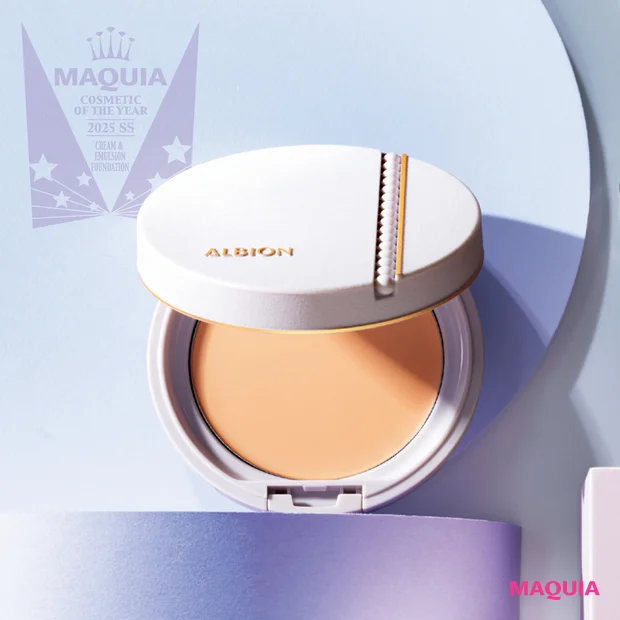 クリーム&エマルジョンファンデーション部門 TOP3【MAQUIAベストコスメ2025上半期】