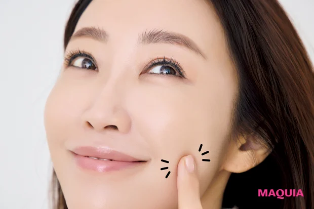 神崎恵さん直伝 KANEBO カネボウ ライブリー スキン ウェアⅡの塗り方 完成