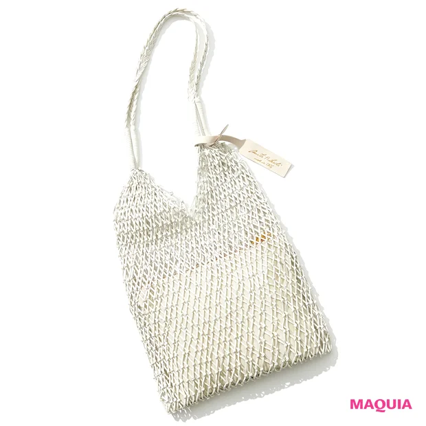 メッシュバッグ(H40×W30cm)¥40500/CPR TOKYO(アニタ ビラルディ)