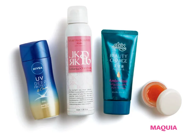 田中みな実の車内バッグの中身 保湿グッズ ニベア アトリックス