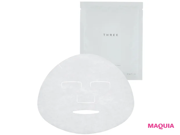 THREE バランシング スパ シート マスク 16ml×6枚入 ¥6800(3月26日発売)