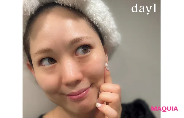 マキア　みんなのベスコス 2025年 上半期　SHISEIDO アルティミューン™ パワライジング セラム　使用1日目