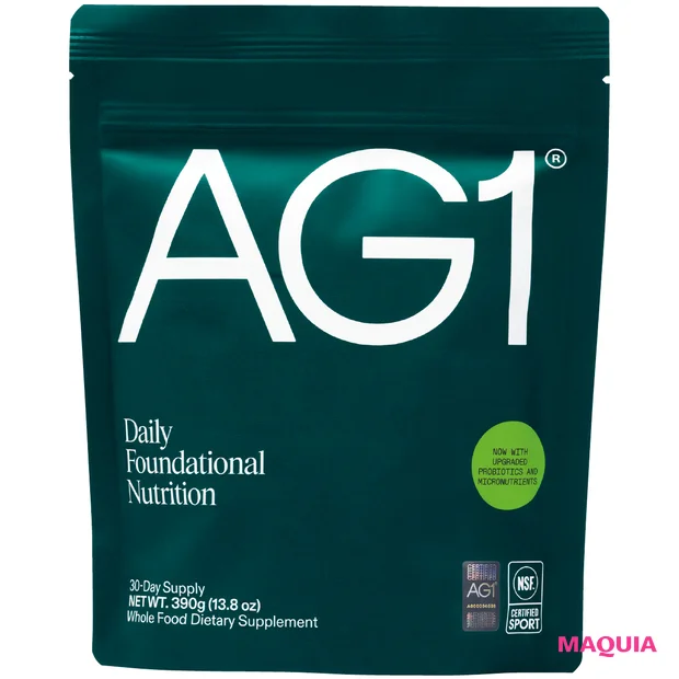 佐田真由美 40代におすすめのインナーケア サプリ AG1