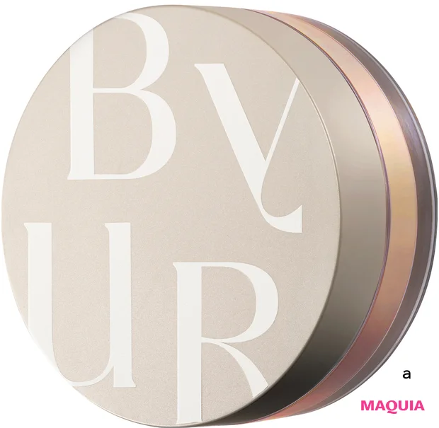 鈴木えみ ベースメイク AI肌 バイユア セラムフィット モイストフェイスパウダー 01