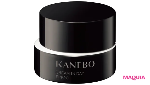 べたつかない朝用クリーム。カネボウ クリーム イン デイ SPF20・PA+++ 40g ¥8000/カネボウインターナショナルDiv.