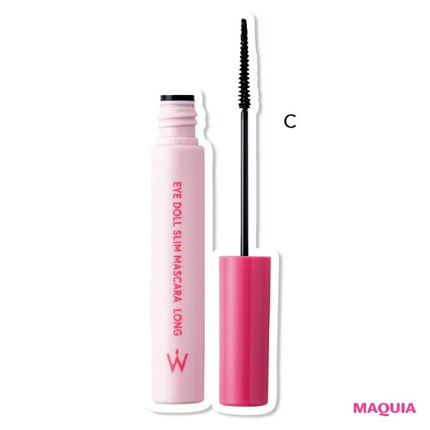 佐々木れなメイク ウォンジョンヨ アイドールスリムマスカラ ロング ブラック 