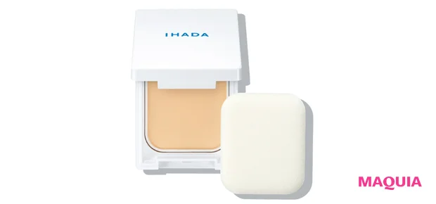 イハダ 薬用フェイスプロテクトパウダー (医薬部外品)SPF40・PA++++ 9g ¥1980(ケース・パフ付き)/資生堂薬品