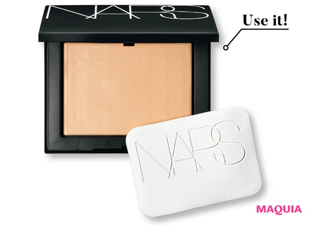 2026年春夏最新作 長井かおりさんイチオシの毛穴におすすめのパウダー NARS ライトリフレクティングセッティングパウダー プレスト N 05555