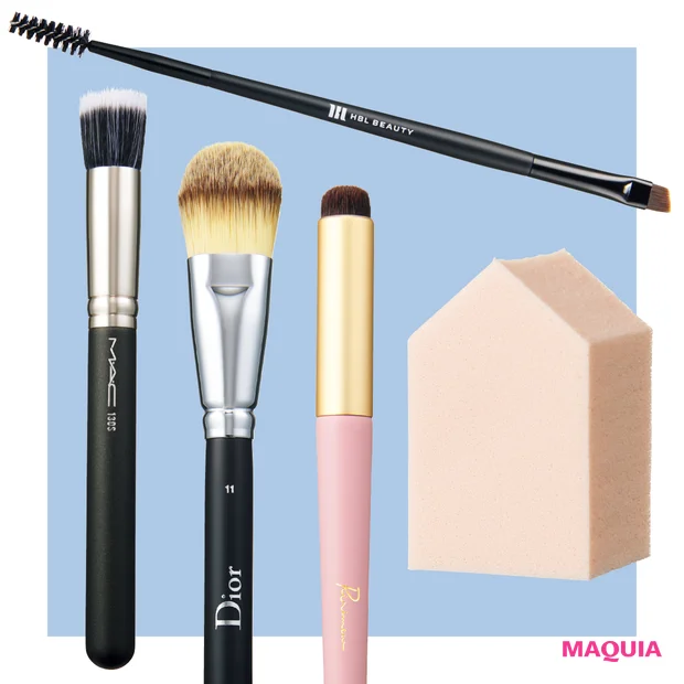 人気アーティスト・𠮷﨑沙世子さんの推しメイクツール。リリミュウのブラシでリップが洒落る！