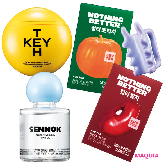 “Vケア”にはFilliMilliのカッサ。キース&センノックが人気の予感。韓国ビューティ最前線