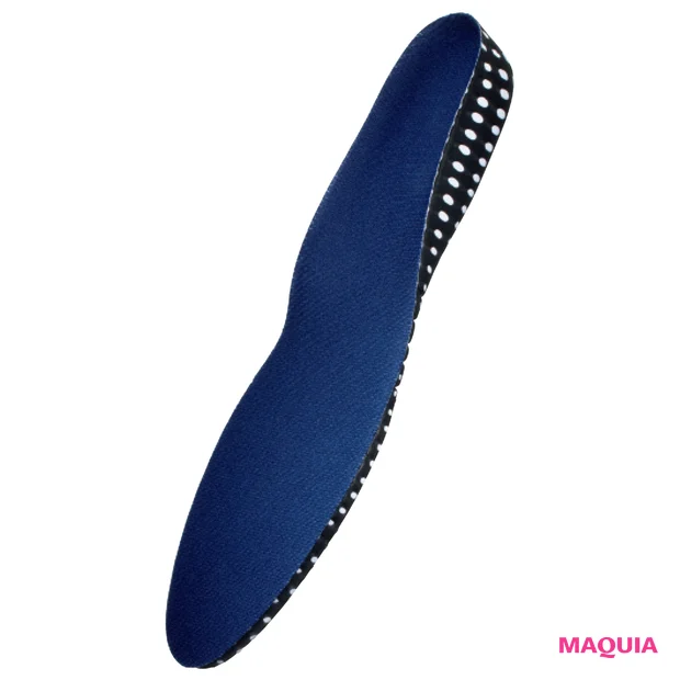 2.2㎝厚底クッションで衝撃吸収。O脚補足付き。モデルンバインソール 全2サイズ 各¥1600/足裏バランス研究所