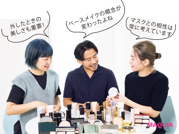 マスク生活でも崩れないのは...? 人気アーティスト厳選のベース&ファンデ_6