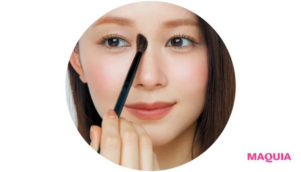 マキア 秋メイク 2025 チーク おすすめ ベースメイク スック ブラーリング カラー ブラッシュ 07 シェーディング 2