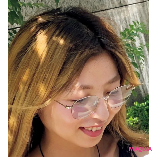 マキア　ひんやり　冷感　Zoff JUICY COLORS SUNGLASSES