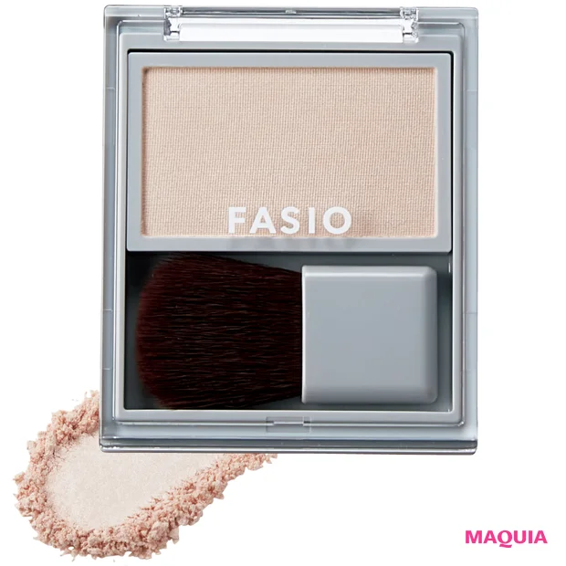 2026年春おすすめ新作パウダーハイライト　ファシオ 失敗しにくい フェイスカラー UV（ツヤ感タイプ） 01