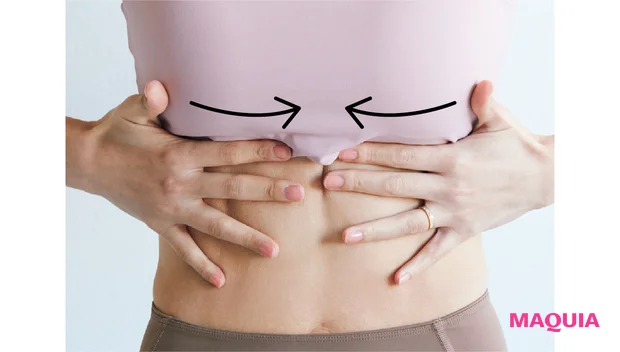 息を吸うだけでお腹ぺたんこ! のがちゃんねる式・1分でできる「ゆるドローイン」_6