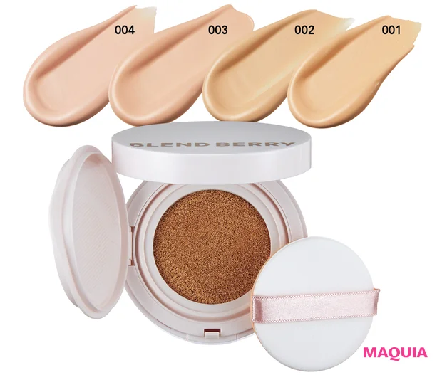 秋 新作 コスメ 長井かおり 脂性肌 ブレンドベリー ブライトニング ピコセラムクッション UV