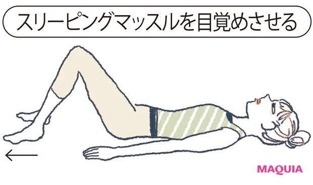 スリーピングマッスルを目覚めさせる