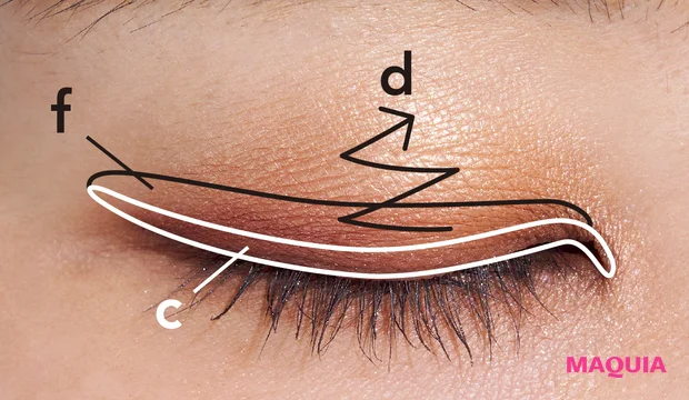 一重・二重・奥二重別アイレシピ。ディオールの受賞アイパレットで実践【MAQUIAベストコスメ2024下半期】_8