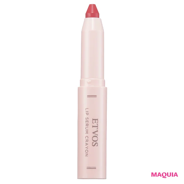 秋新色 リップ ツヤ口紅 ETVOS リップセラムクレヨン ロマンチックリズム