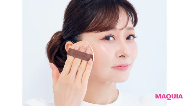 石井美保さんの「崩れないベースメイク」を実況中継。使用アイテム&ツールも全部見せ!_5