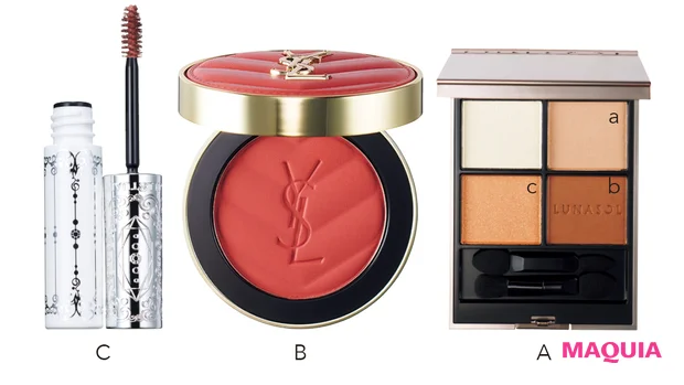 桐谷美玲さんはTHREEの細リップが推し! 真っ先に使いたい春新色で主役顔メイク_3