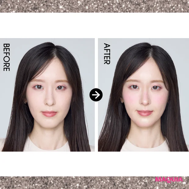 【面長さんの小顔メイク】ギュテさん直伝！“縦”をカットしてバランス美人に。