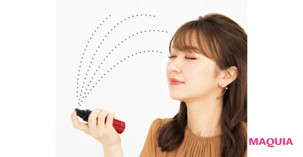 日中の追いミストで こまめな保湿を