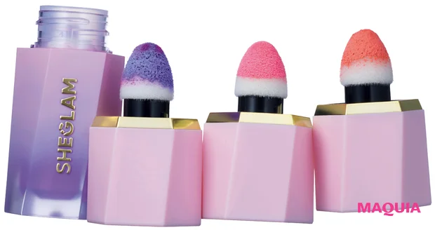 マキア シーグラム カラーブルーム リキッドブラッシュ 新作コスメ レビュー