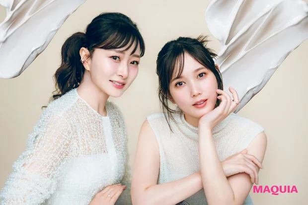 【石井美保さん×本田 翼さんが初共演】初共演トーク！ 美肌を育む乳液＆クリームの哲学