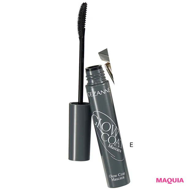 長濱ねる 冬メイク 20025 coldgirlメイク セザンヌ グロウコートマスカラ 01