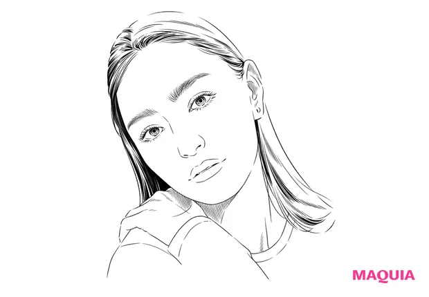 長谷川 潤さんイラスト