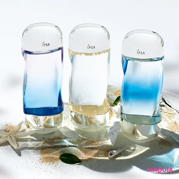 ザ・タイム R アクア 限定ボトルセット[医薬部外品]各200ml ¥10800／イプサ（5／8限定発売）