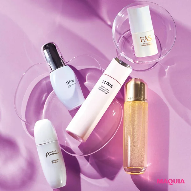 【“発光肌”をつくるブライトニングコスメ5選】光を妨げる肌悩みを徹底的に…