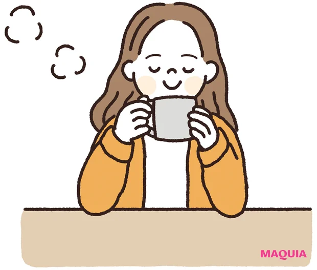 行動に移すのに時間がかかる人におすすめの休み方 温かい飲み物をゆっくり飲む