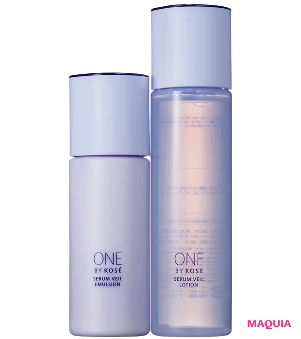 マキア　ONE BY KOSÉ セラムヴェール ローション 180mL ¥3300 同 エマルジョン　新作コスメ　レビュー