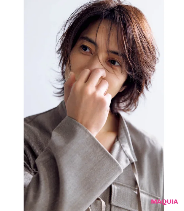 山下智久 インタビュー マキア MAQUIA 12月号 バストアップ