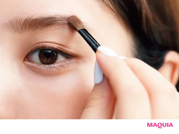 パウダーで太さと柔らかさを