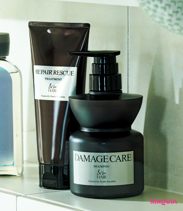 ヘアケアトレンド インバスキューティクルケア ＆be ダメージケアシャンプー、リペアレスキュートリートメント