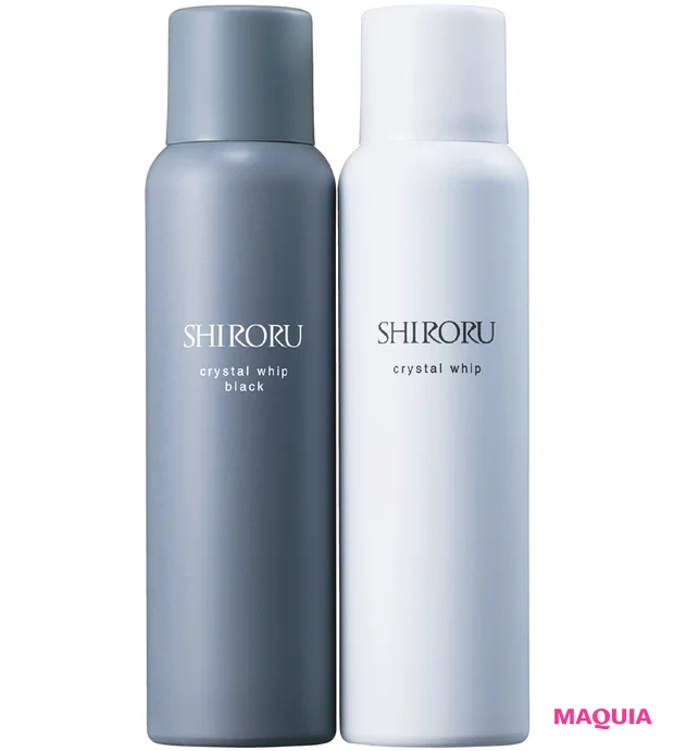 新作スキンケア　1月1日（木）発売　SHIRORU　クリスタルホイップ