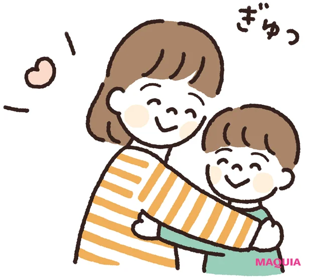 内向的な人におすすめの休み方 子どもやバートナーとハグする