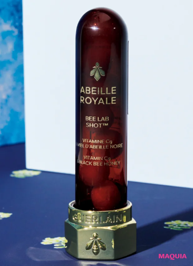 新作 スキンケア 安倍佐和子 小田ユイコ GUERLAIN アベイユ ロイヤル ビー ラボ ショット